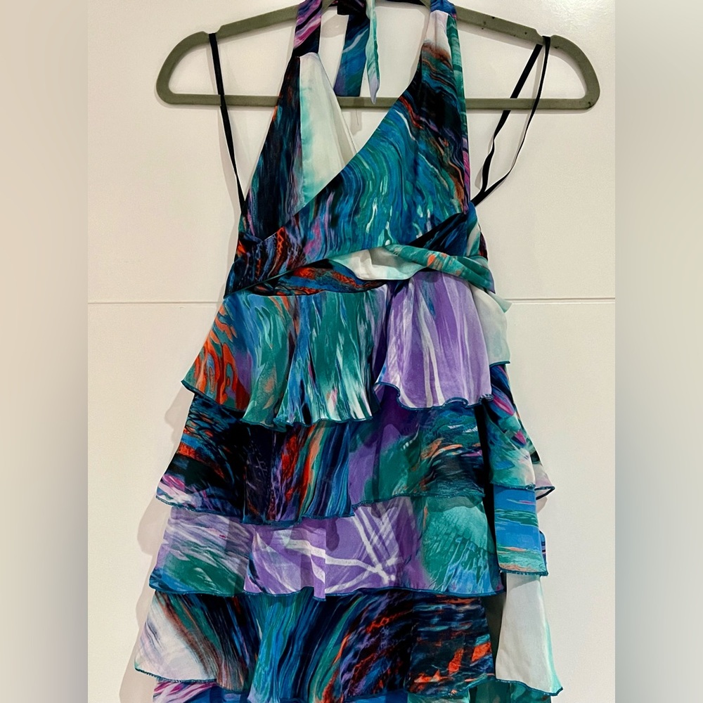 Grifón colored mini dress